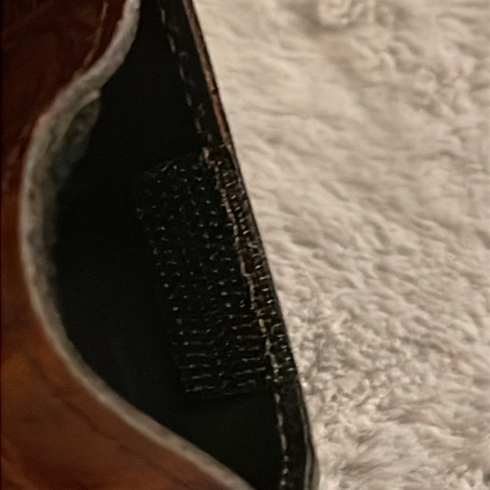 Faux embossed leather credit card/money clip  NWOT Sienna - Picture 8 of 10